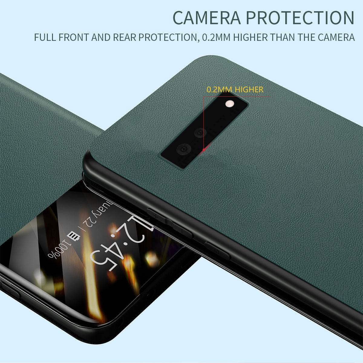 Aplicable a la funda protectora de cuero con tapa para tarjeta Pixel 6