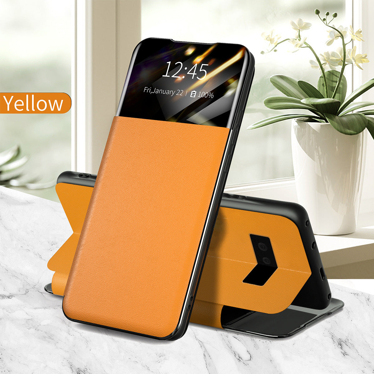 Aplicable a la funda protectora de cuero con tapa para tarjeta Pixel 6