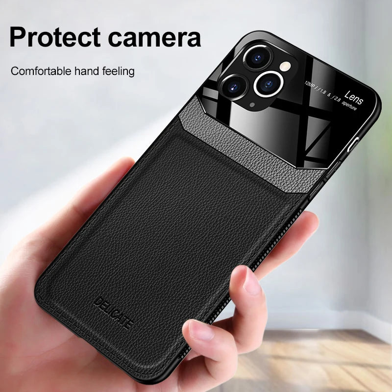iPhone 15 14 13 12 112 Ultra Thin PU Leather Case