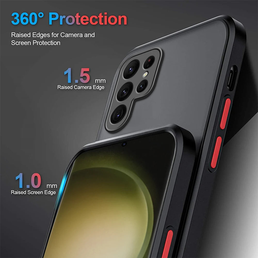 Samsung Galaxy A12 A13 A14 A52 A52S A53 A54 A32 Shockproof Bumper Hard Case