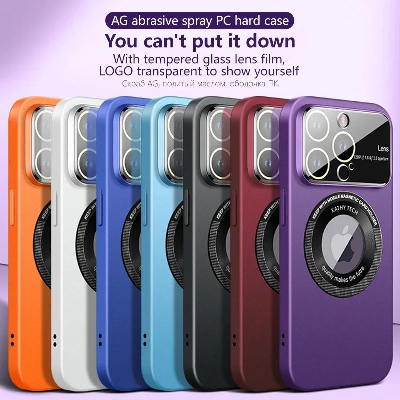 iPhone 15 14 13 12 11 Matte Magnetic Case