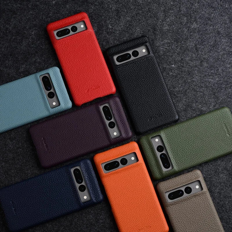 Funda de cuero genuino Google Pixel 8 7 Pro