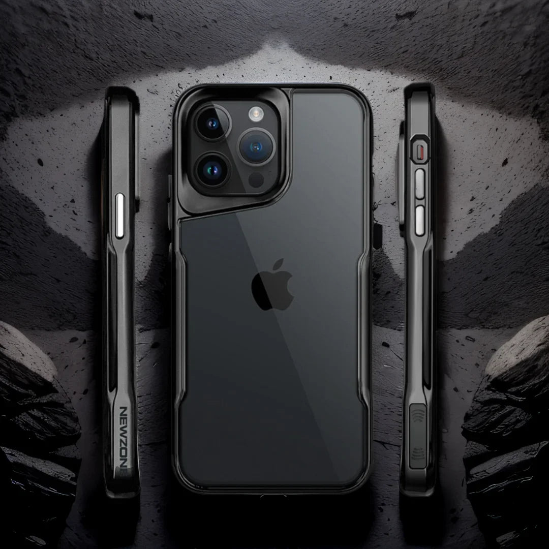 iPhone 15 14 13 12 11 Funda acrílica transparente