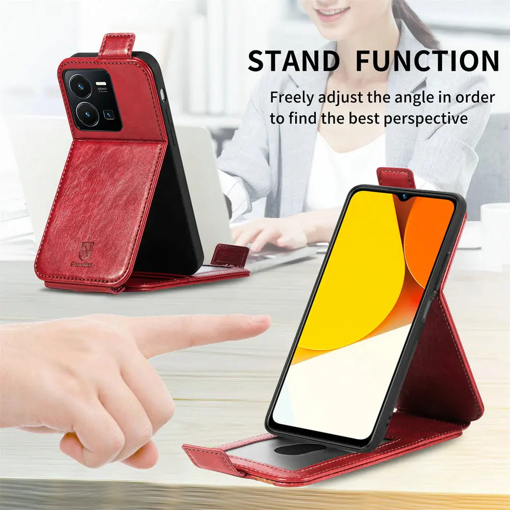 Funda de cuero con tapa para Samsung Galaxy A13 A23 A33 A53 A73