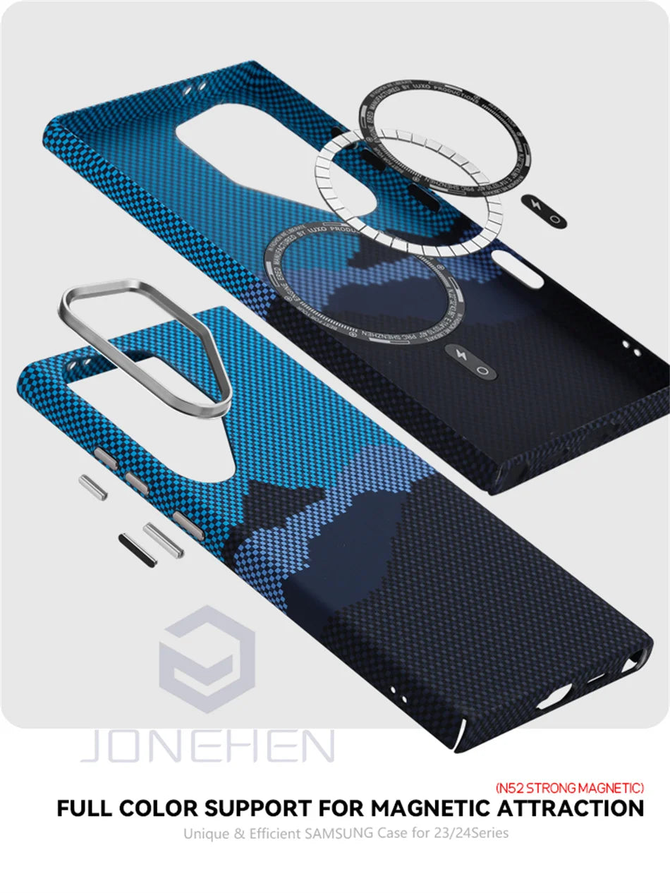 Funda rígida delgada para Samsung Galaxy S23 S34Ultra Plus