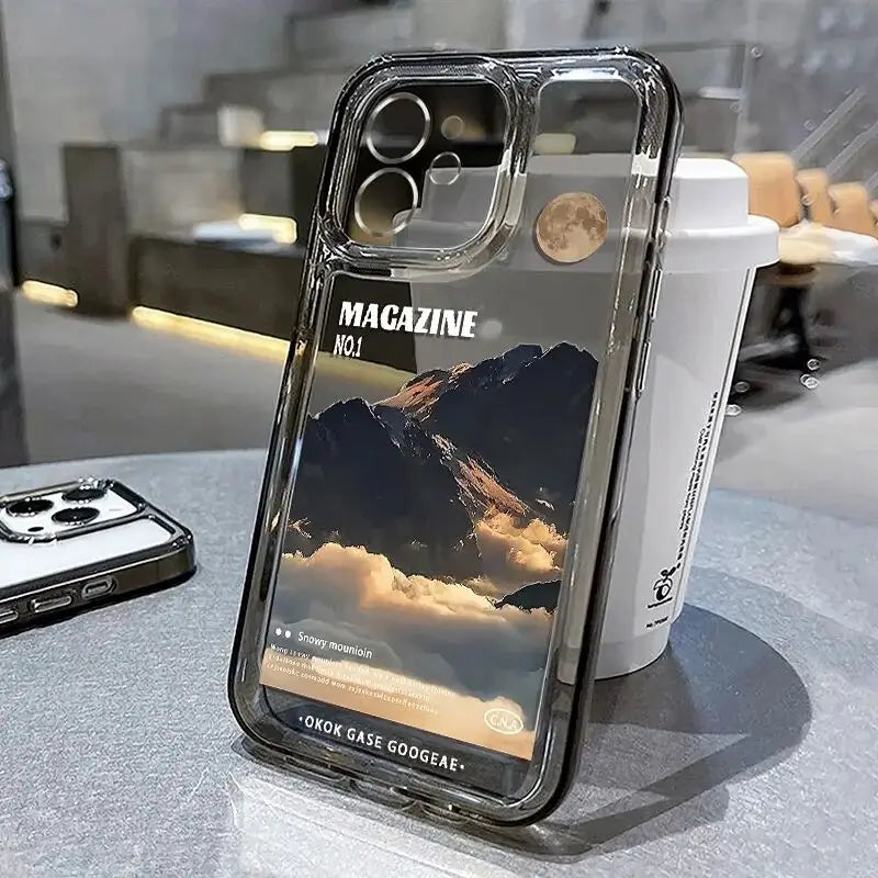 Funda de TPU suave para iPhone 13 12 11 Pro Max Mini Plus