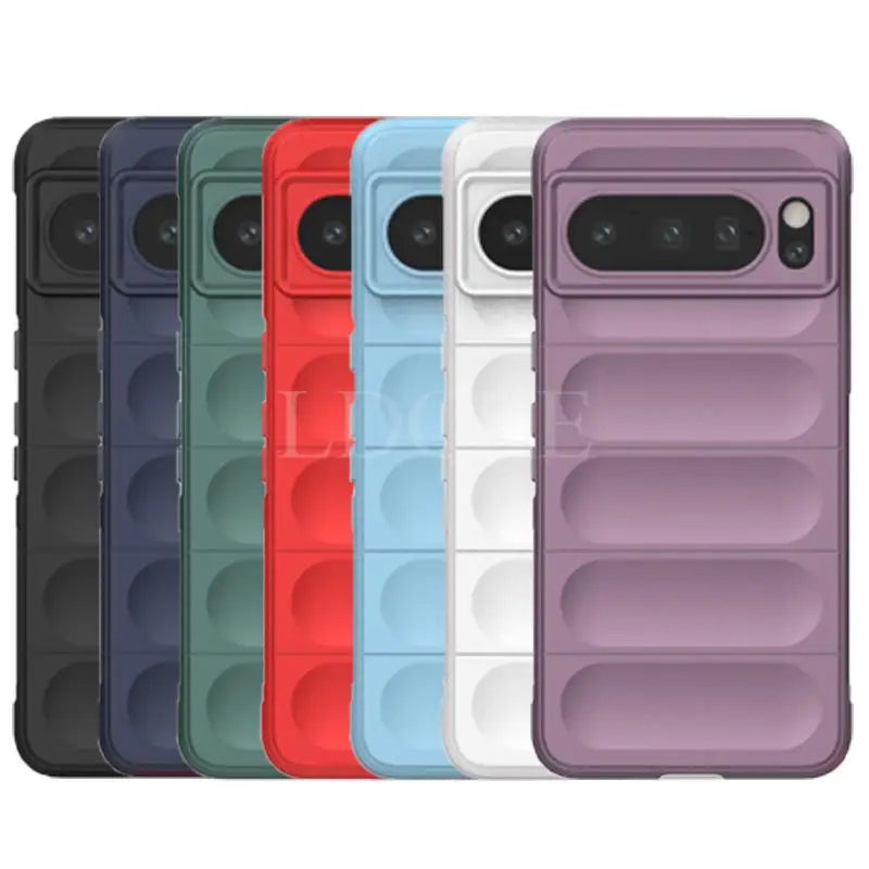 Funda de goma a prueba de golpes para Google Pixel 8 7 6