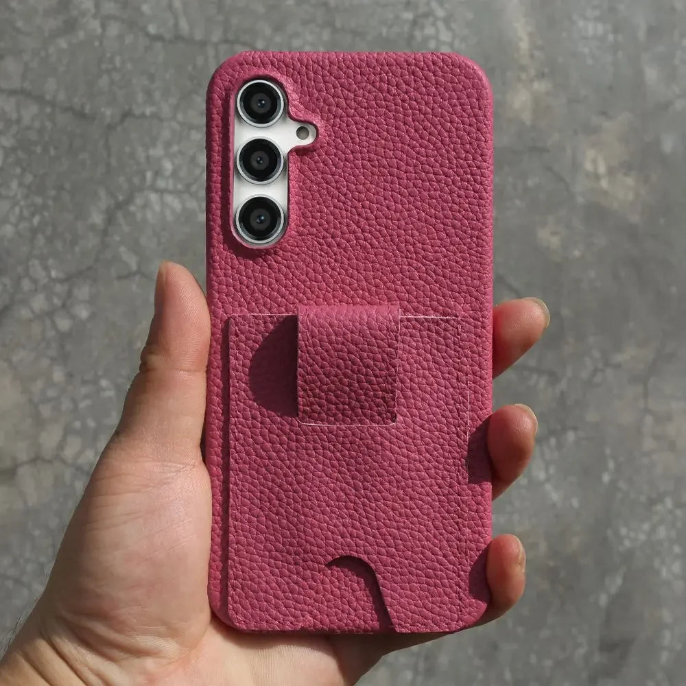 Ranura para tarjetero premium para Samsung Galaxy S24 S23 Ultra Plus FE