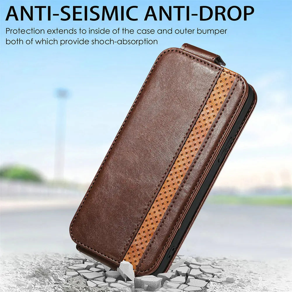 Funda de cuero con tapa para Samsung Galaxy A13 A23 A33 A53 A73