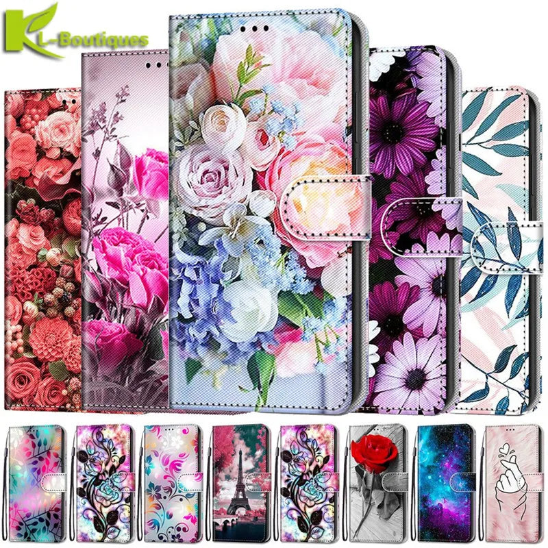 Funda tipo libro tipo billetera para Samsung Galaxy S22