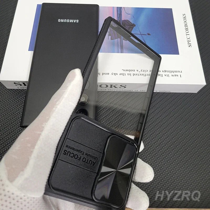 Samsung Galaxy A34 A52 A53 A54 Transparent Hard Case