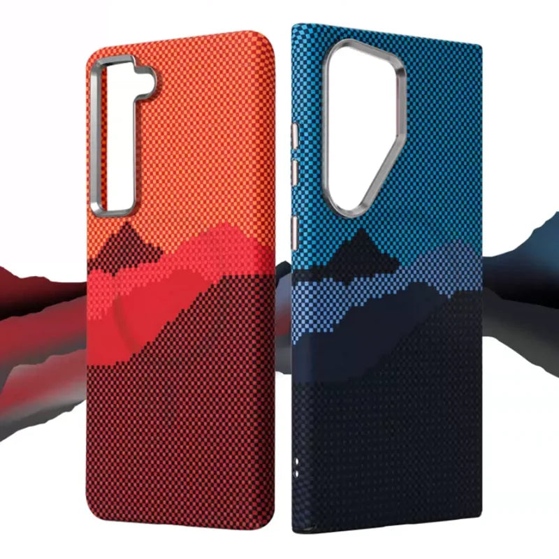 Magnetische Hülle für Samsung Galaxy S24 S23 S22 Ultra Plus