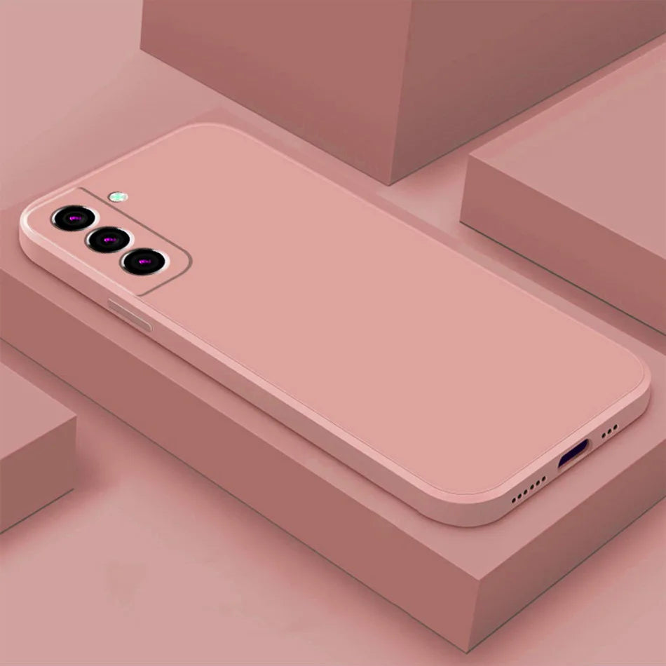 Silicona líquida para Samsung Galaxy S24 S23 S22 S21 Ultra Plus FE