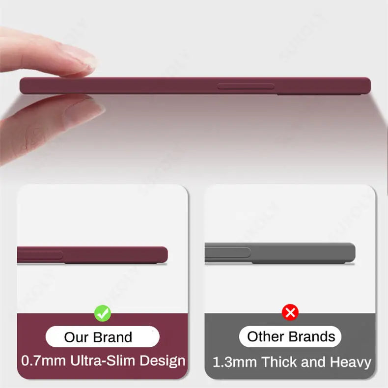 Silicona líquida para Samsung Galaxy S24 S23 S22 S21 Ultra Plus FE