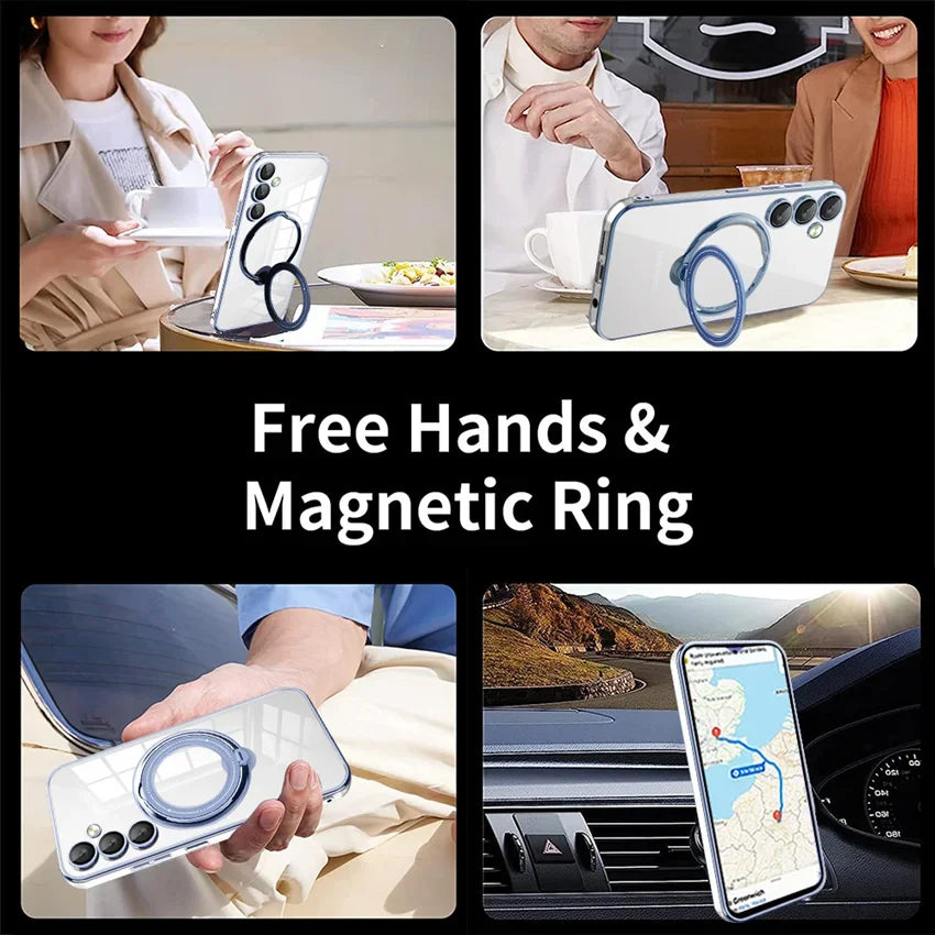 Funda con ventosa magnética para Samsung Galaxy S24 23 22