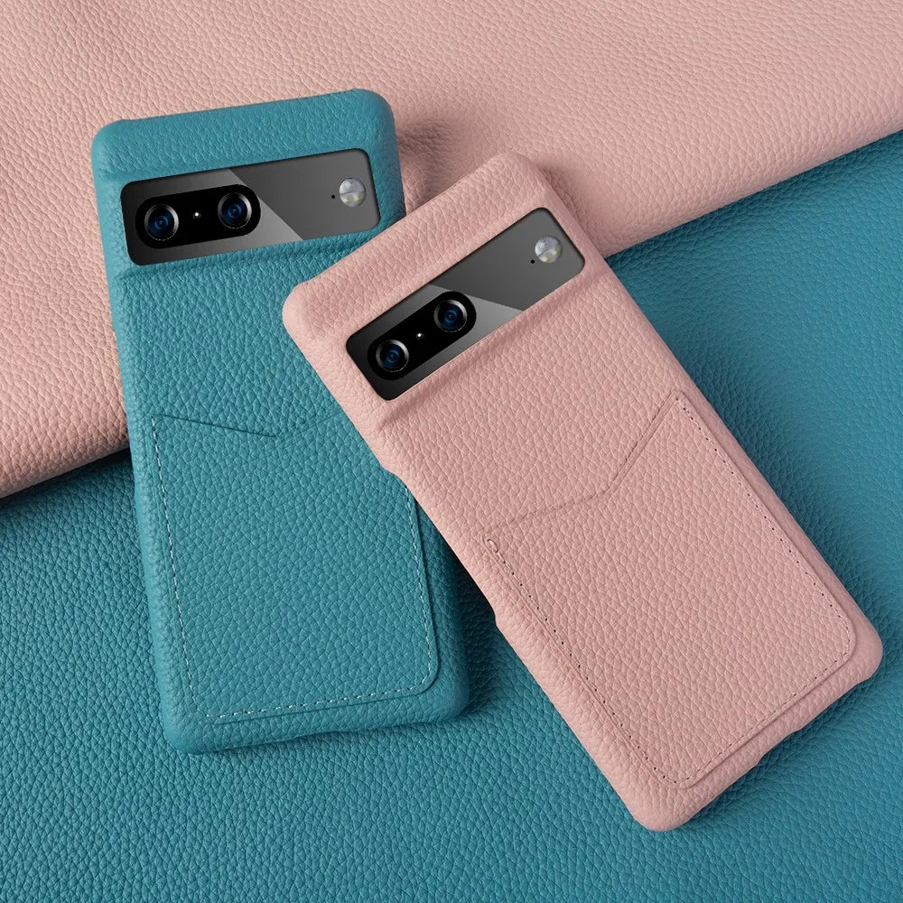 Pixel 8 7 Genuine Leather Case