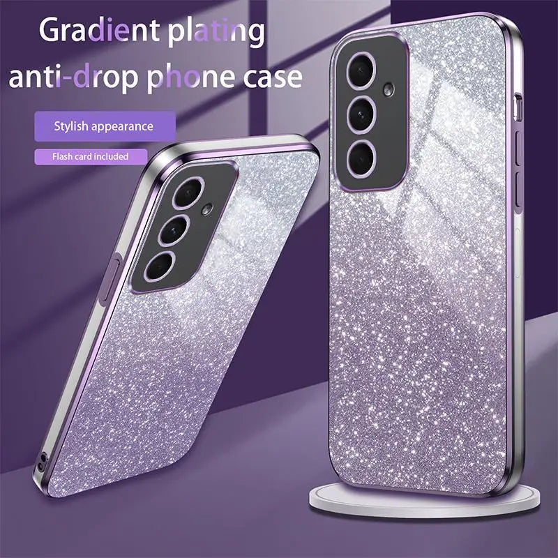 Samsung Galaxy A13 A14 A24 A33 A34 A52 A52S A53 A54 A55 Glitter Phone Case