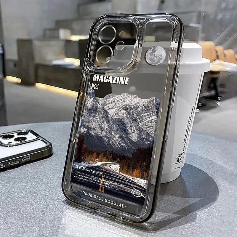 Funda de TPU suave para iPhone 13 12 11 Pro Max Mini Plus