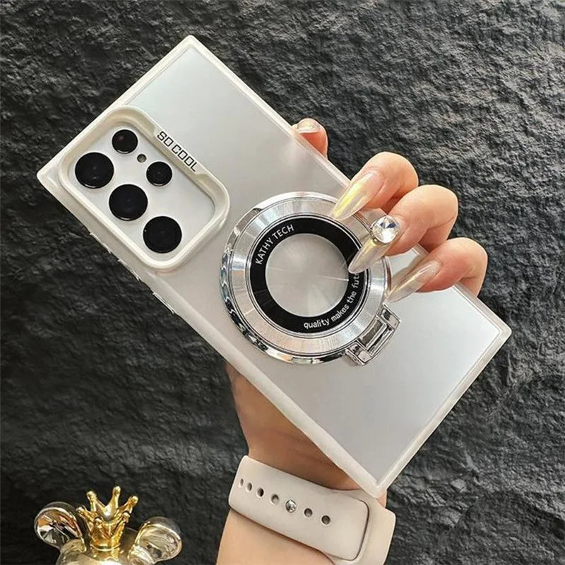 Samsung Galaxy A14 A34 A53 A54 Magnetic Holder Phone Case