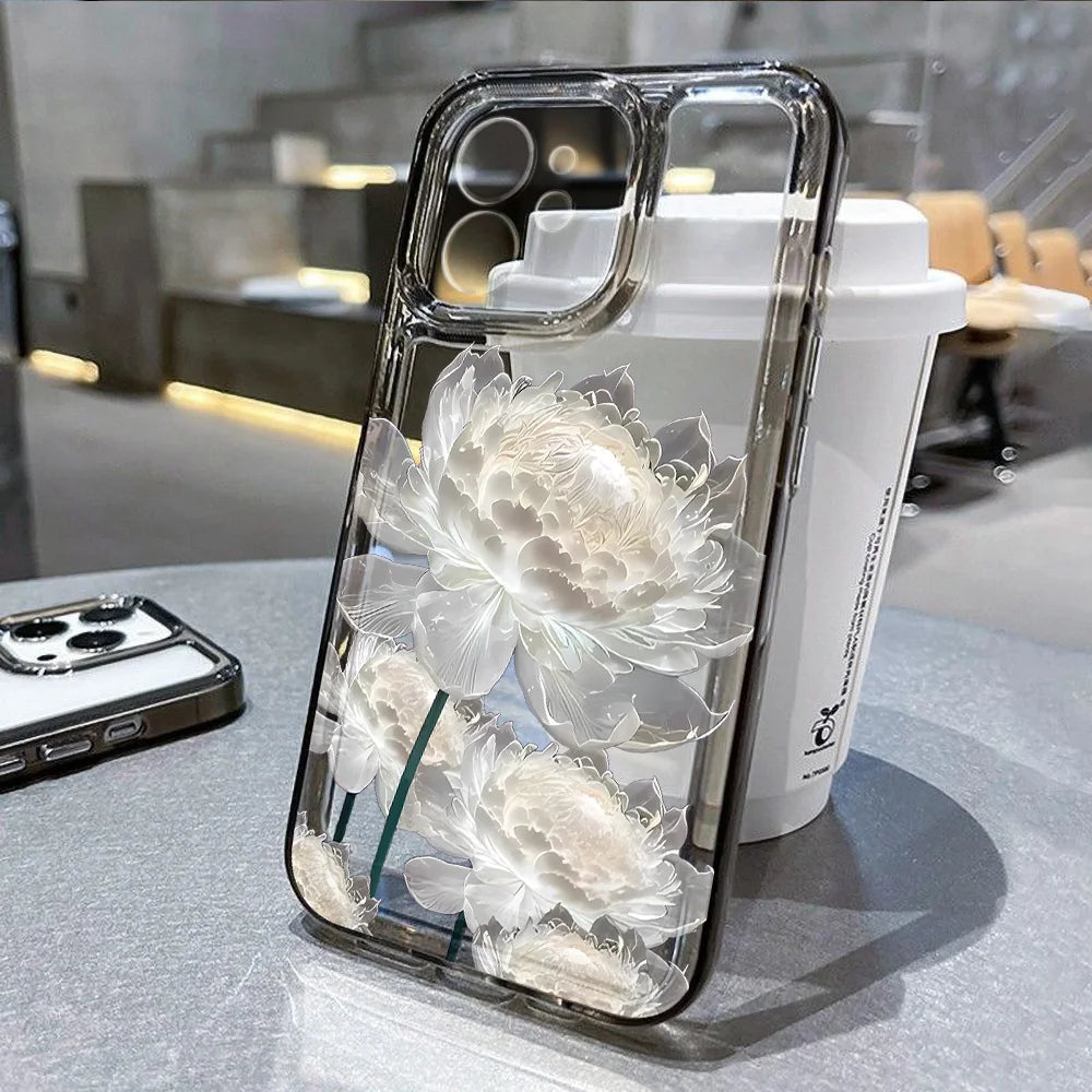 Flower Phone Case For iPhone 17 16 15