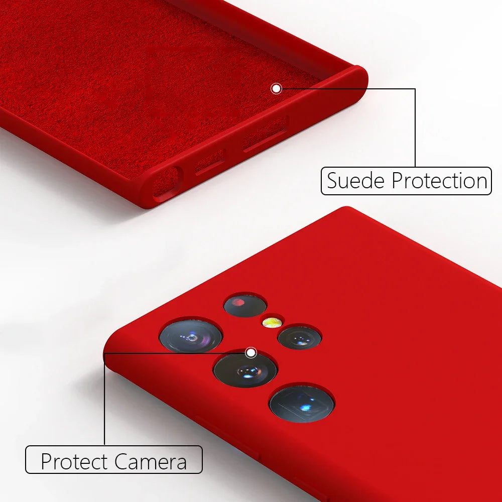 Samsung Galaxy A14 A34 A52 A52S A54 A72 A73 5G Soft Shockproof Case