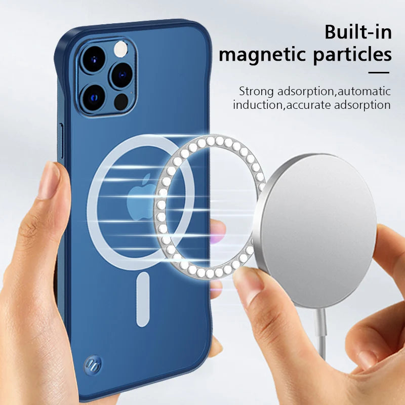 iPhone 15 14 13 12 Magnetic Wireless Charging Case