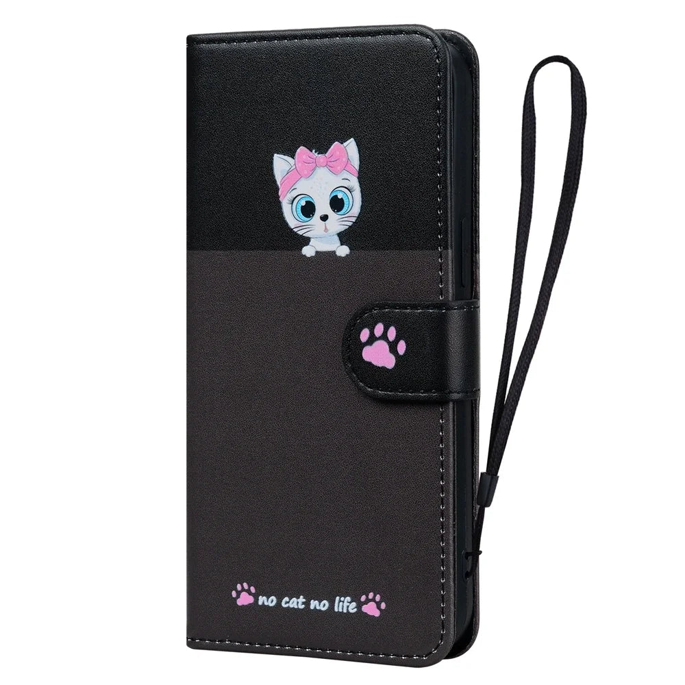 Samsung Galaxy S24 S23 S22 S21 S20 PU Leather Case