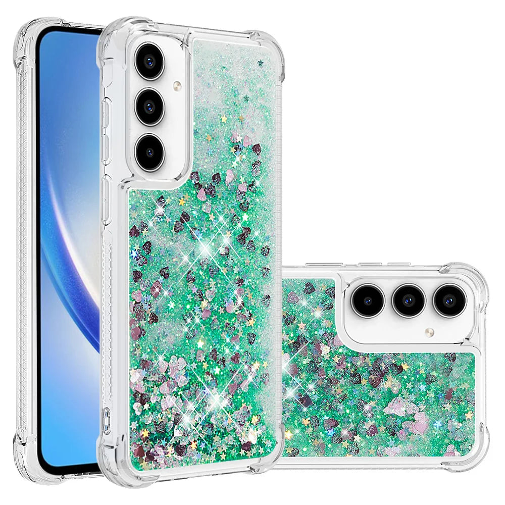 Samsung Galaxy A15 A25 A35 A55  Quicksand Glitter Case