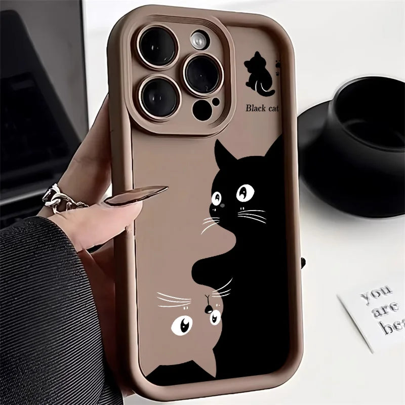 iPhone 15 14 13 Matte Shockproof Case