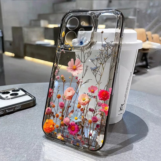 Flower Phone Case For iPhone 17 16 15