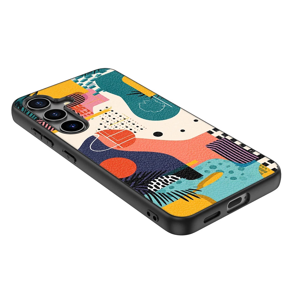 Samsung Galaxy S20 S21 S22 S23 S24 PU Leather Case