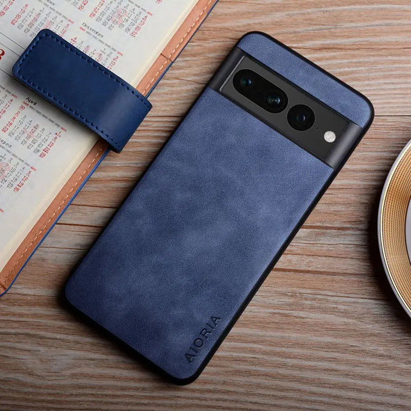 Google Pixel 9 8 7 6  Matte PU Leather Case