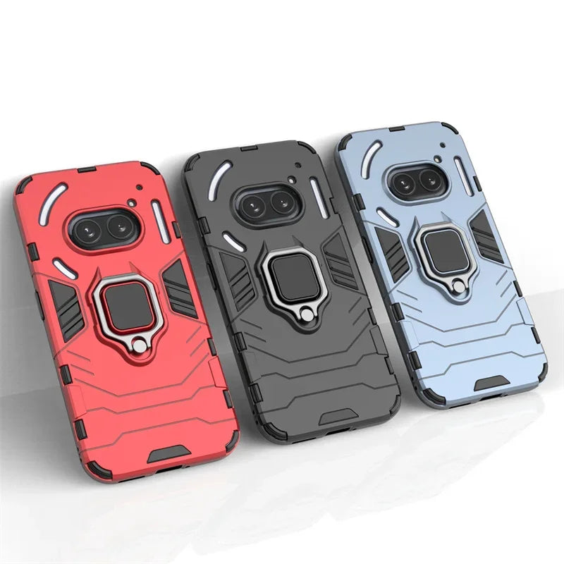 Nothing Phone 2/2a Protective Luxury Ring Armor Case