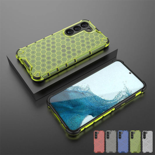 Samsung Galaxy S23 S22 S21 S20 Honeycomb Shockproof Case