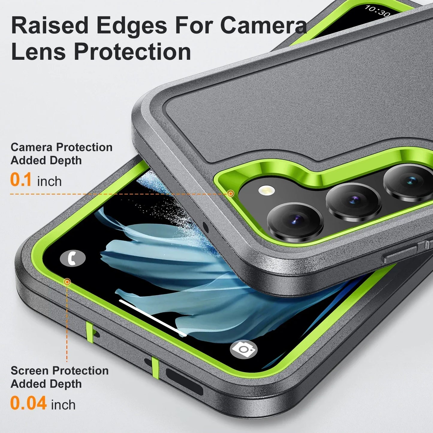 Samsung Galaxy S24 S23 S22 Kickstand Fall Protection Case