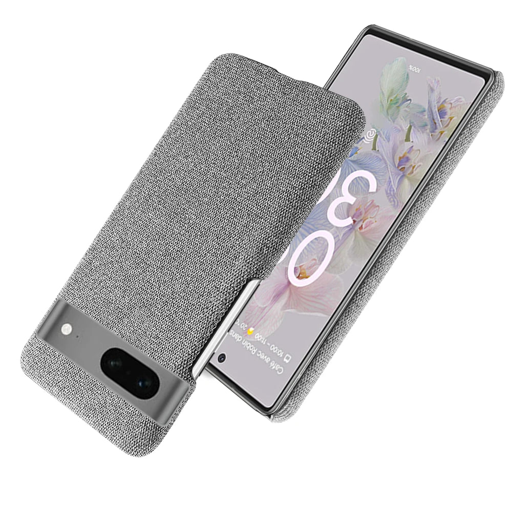 Funda antideslizante de tela de lujo Google Pixel 7a 7 Pro 6 6pro