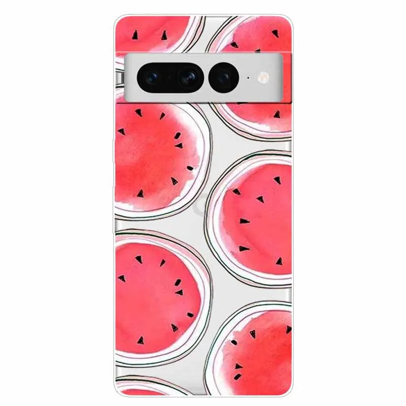 Funda de silicona suave para Google Pixel 7