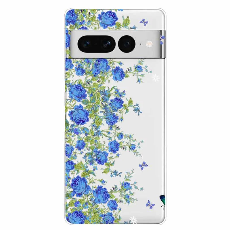 Funda de silicona suave para Google Pixel 7