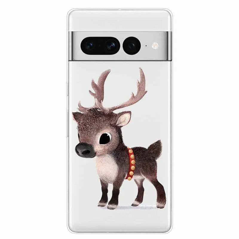 Funda de silicona suave para Google Pixel 7