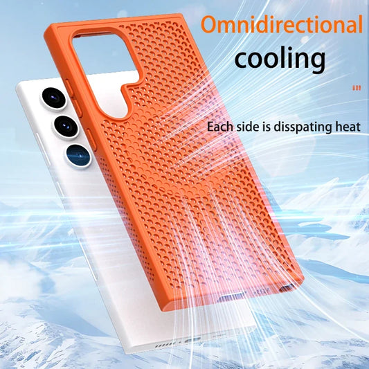 Samsung Galaxy S24 S23 S22 Magnetic Heat Dissipation Case