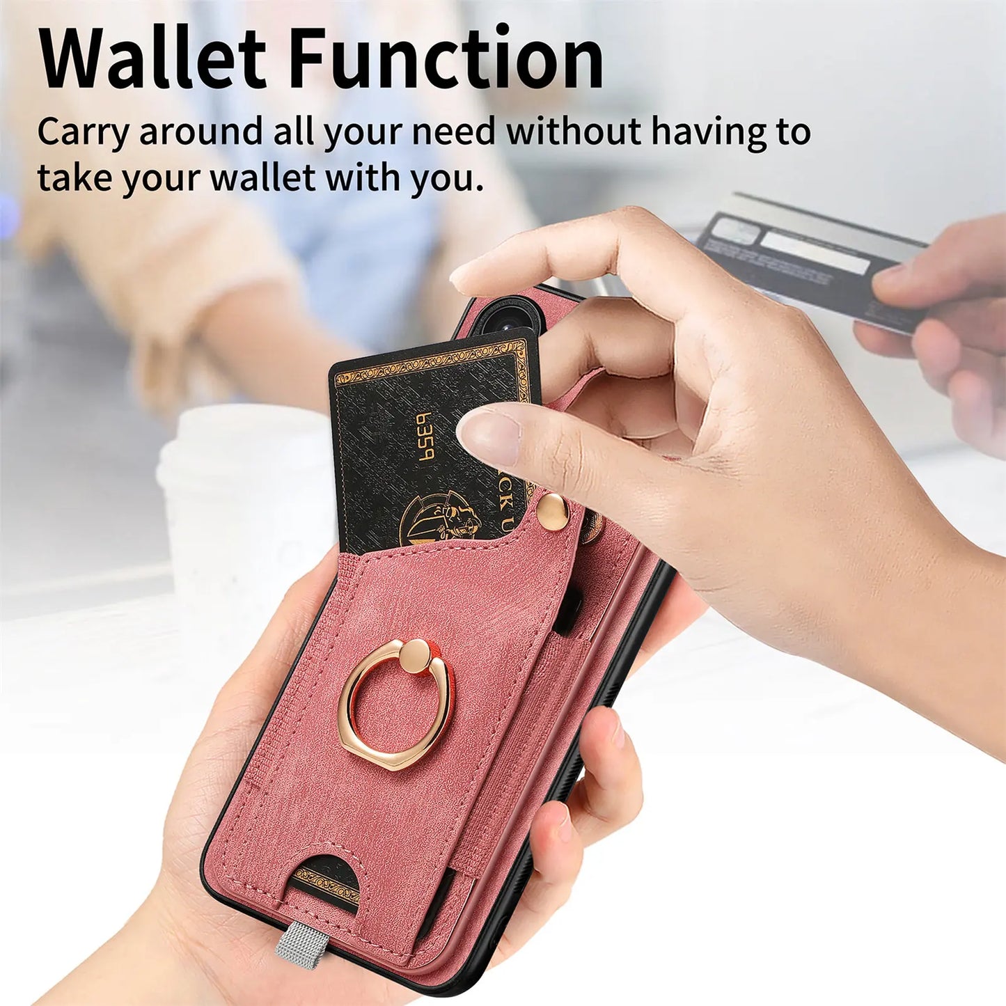 Samsung  A14 A15 A24 A25 A34 A54 A73 Soft Wallet Leather Case