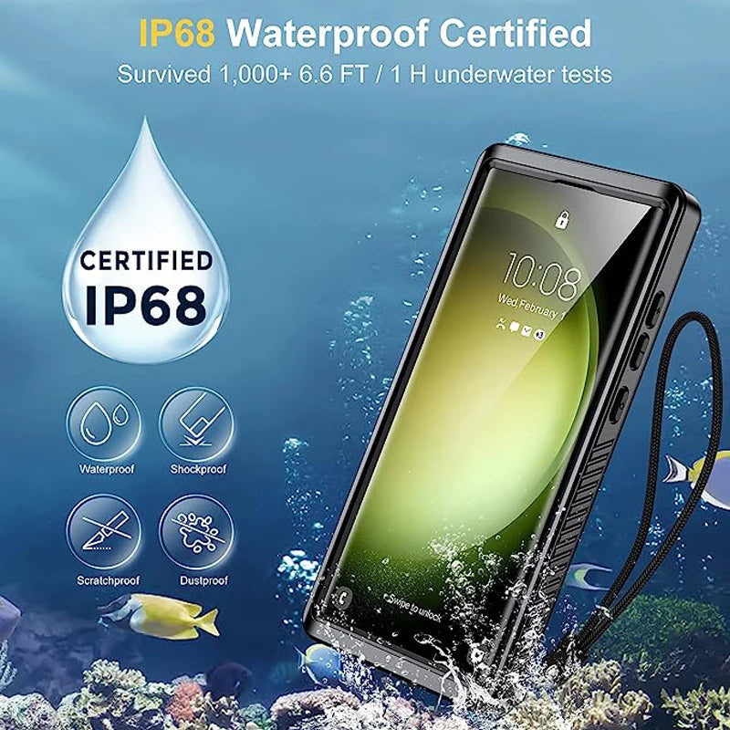 Samsung Galaxy A32 A42 A52 IP68 360 Waterproof Case