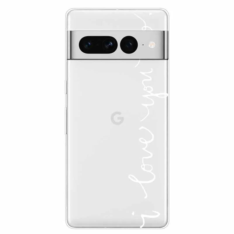 Funda de silicona suave para Google Pixel 7