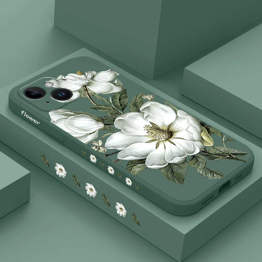 iPhone 12 11 Pro Max Mini Wild Flowers Phone Case