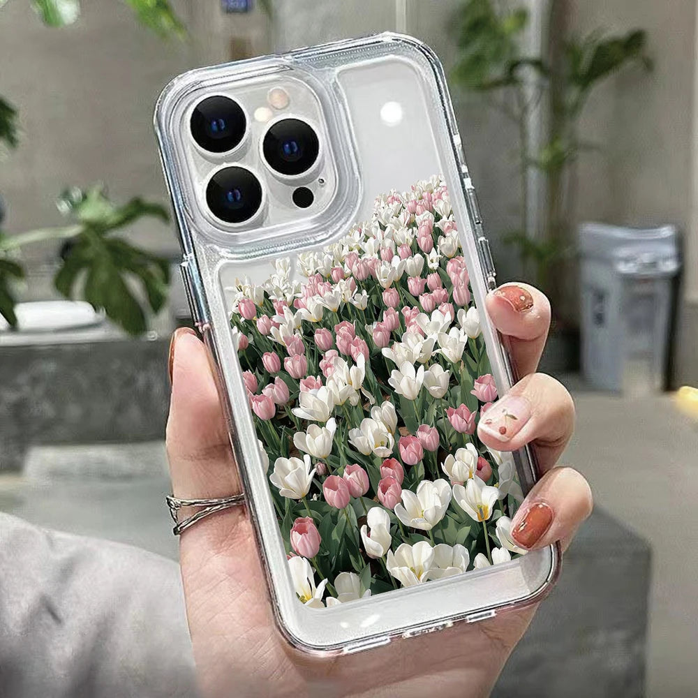 Funda Floral Samsung Galaxy S24 S23 S22