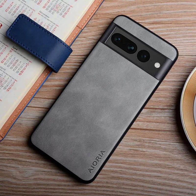 Google Pixel 9 8 7 6  Matte PU Leather Case