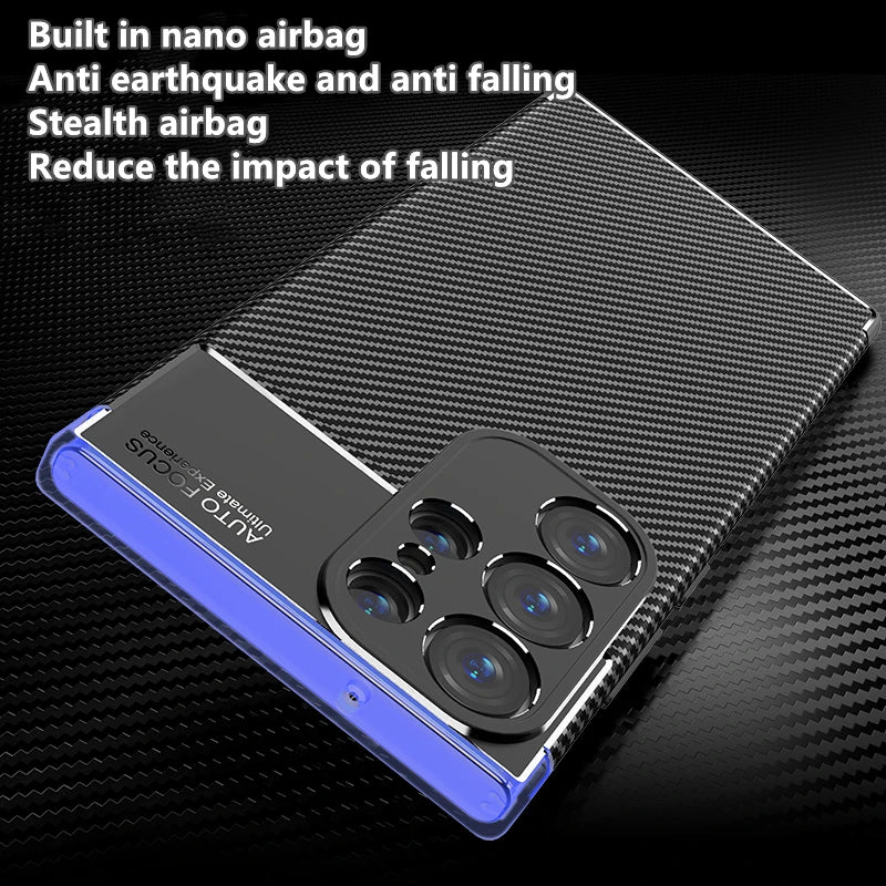 Samsung Galaxy S24 Ultra Plus  Shockproof TPU Cover