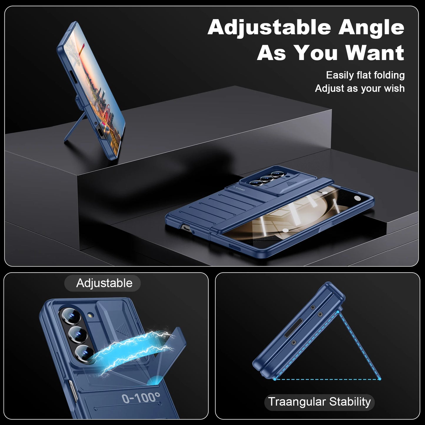 Samsung Galaxy Z Fold 5 Shockproof Armor Case