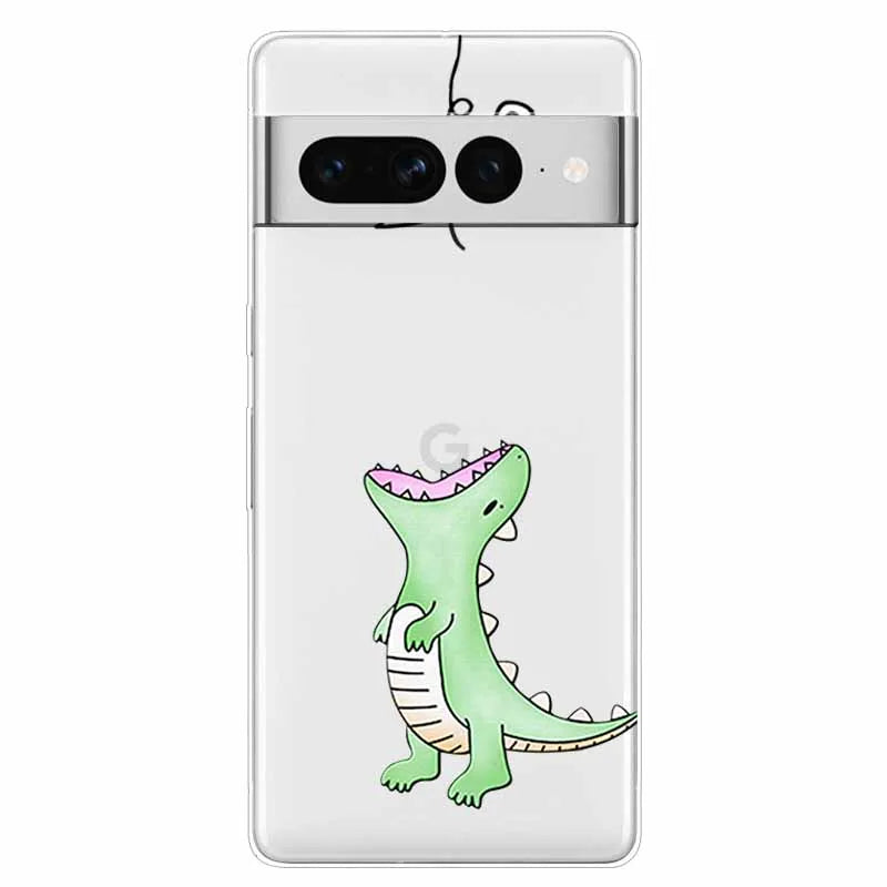 Funda de silicona suave para Google Pixel 7