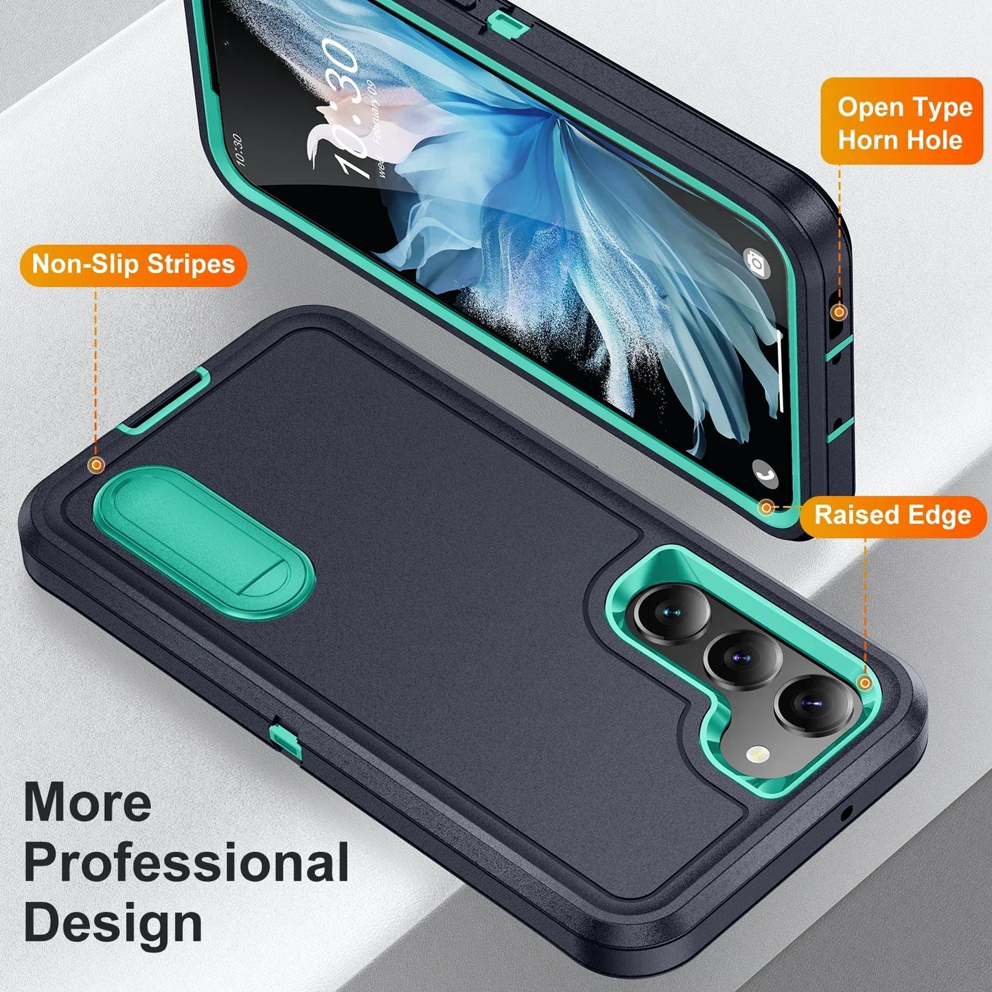 Samsung Galaxy A13 A14 A15 A53 A54 Anti-Slip Dual Layer Case